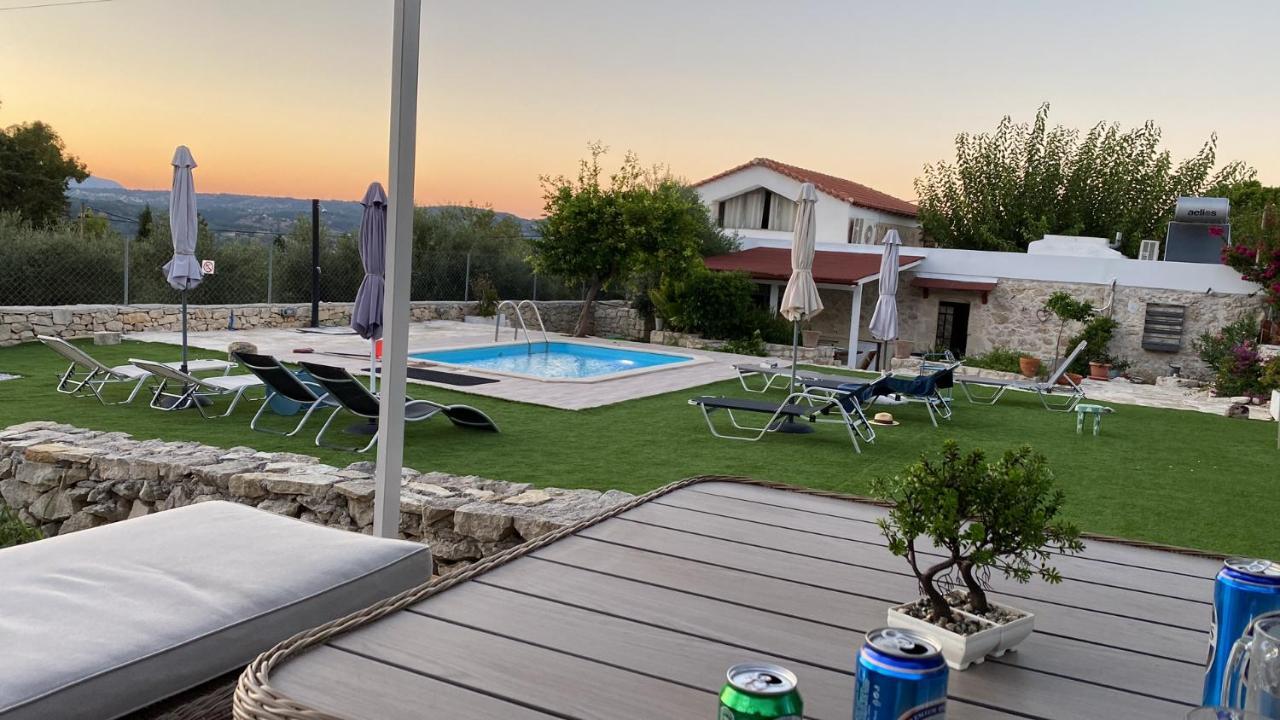 Old Stone Villa In Apokoronas Villa Nostalgia Kreta Fílippos Екстериор снимка